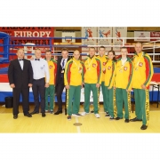 Lietuvos Muay thai rinktinės delegacija Europos Muay thai čempionate Krokuvoje (Lenkija)
