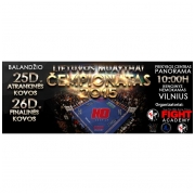 Lietuvos Muay thai čempionatas Vilniuje PC "Panorama" 2015 m. balandžio 25- 26 d.